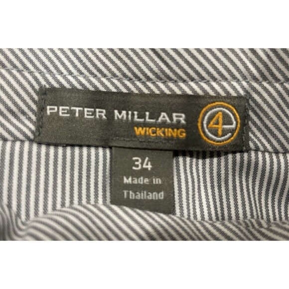 Peter Millar Pants Mens 34x33 Durham High Drape Performance Wicking Golf - X6 - Picture 14 of 16